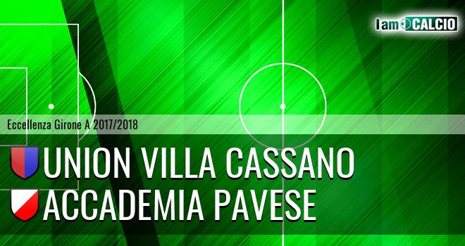 Union Villa Cassano - Accademia Pavese