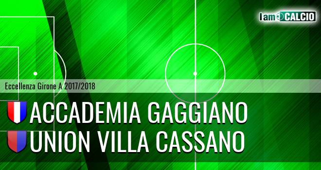 Accademia Gaggiano - Union Villa Cassano