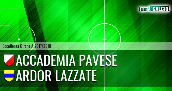 Accademia Pavese - Ardor Lazzate