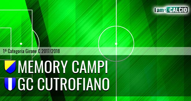 Memory Campi - GC Cutrofiano