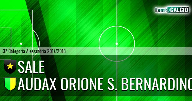 Sale - Audax Orione S. Bernardino