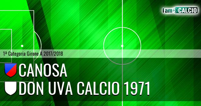 Canosa - Don Uva Calcio 1971