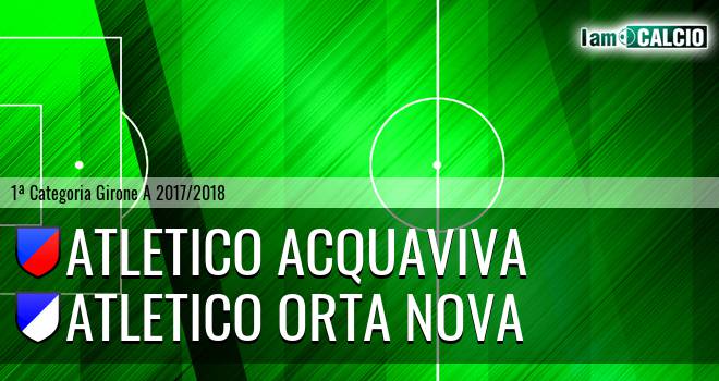 Atletico Acquaviva - Team Orta Nova