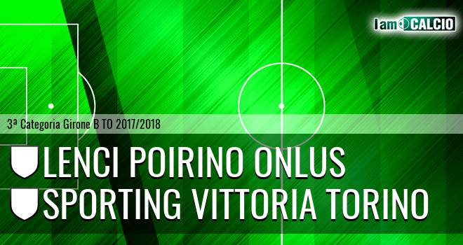 Lenci Poirino Onlus - Sporting Vittoria Torino