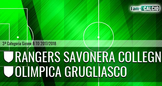 Rangers Savonera Collegno - Olimpica Grugliasco