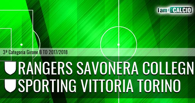 Rangers Savonera Collegno - Sporting Vittoria Torino