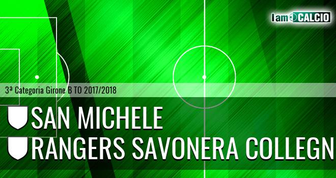 San Michele - Rangers Savonera Collegno