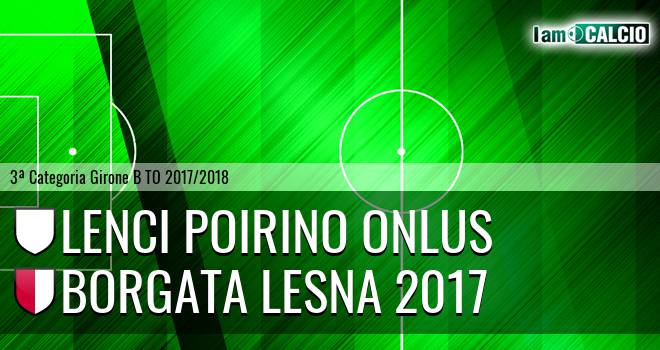 Lenci Poirino Onlus - Borgata Lesna 2017