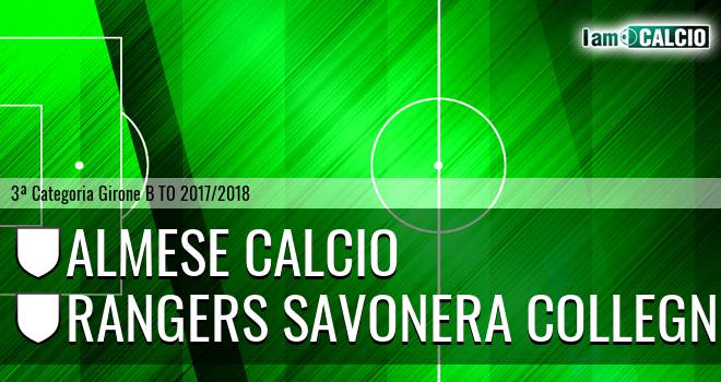 Almese Calcio - Rangers Savonera Collegno