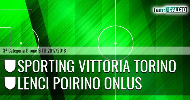 Sporting Vittoria Torino - Lenci Poirino Onlus