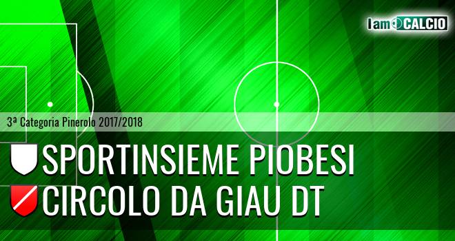 Sportinsieme Piobesi - Circolo Da Giau DT