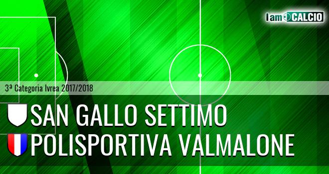 San Gallo Settimo - Polisportiva Valmalone