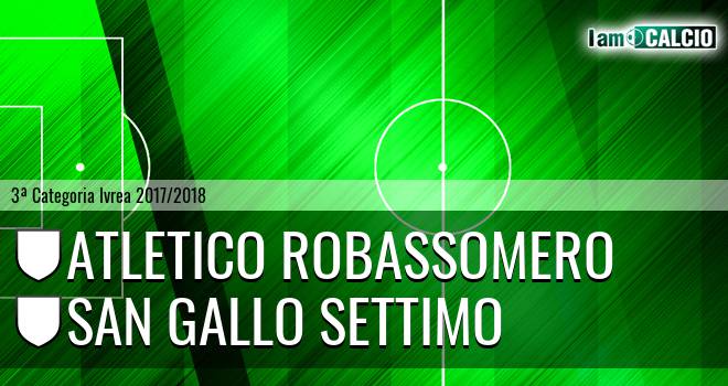 Atletico Robassomero - San Gallo Settimo