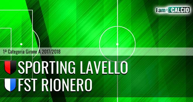 Sporting Lavello - FST Rionero