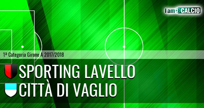 Sporting Lavello - Città di Vaglio