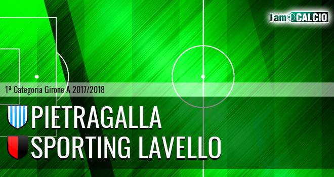 Pietragalla - Sporting Lavello