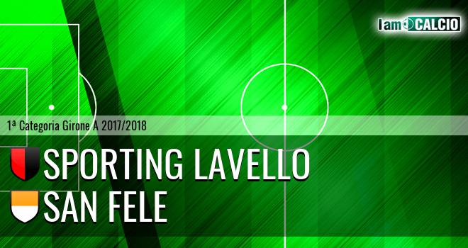 Sporting Lavello - San Fele