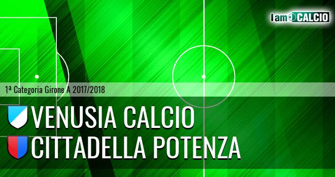 Venusia Calcio - Cittadella Potenza