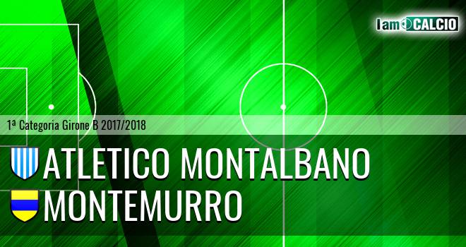 Atletico Montalbano - Montemurro