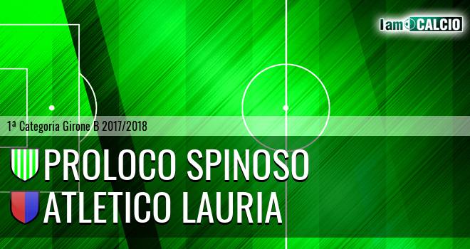 Proloco Spinoso - Atletico Lauria