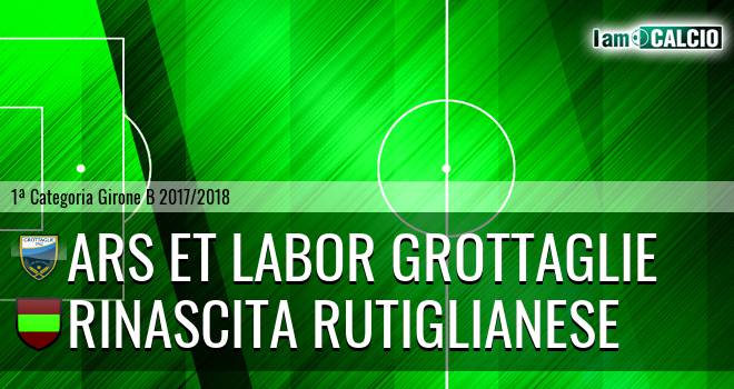 Ars et Labor Grottaglie - Rinascita Rutiglianese