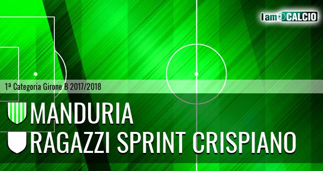 Manduria - Ragazzi Sprint Crispiano