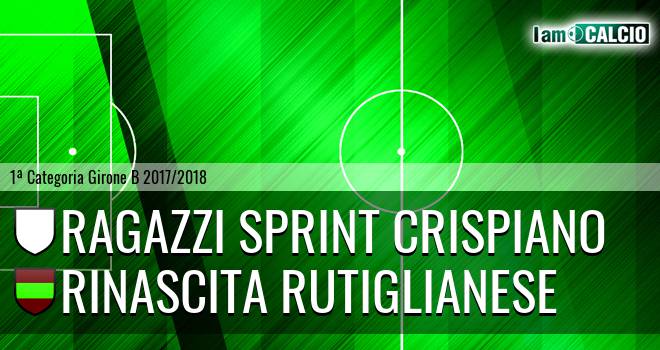 Ragazzi Sprint Crispiano - Rinascita Rutiglianese