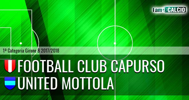 Capurso FC - United Mottola