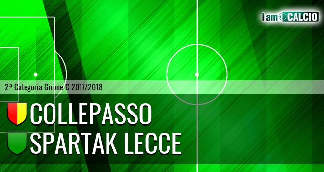 Collepasso - Spartak Lecce