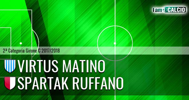 Virtus Matino - Spartak Ruffano