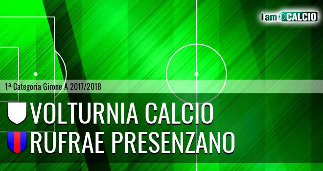 Volturnia Calcio - Rufrae Presenzano