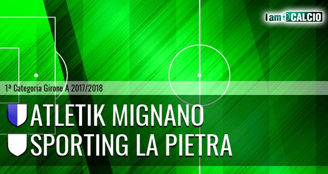 Atletik Mignano - Sporting La Pietra