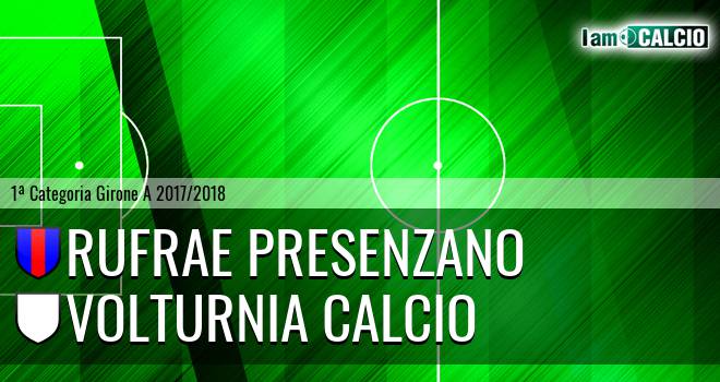 Rufrae Presenzano - Volturnia Calcio