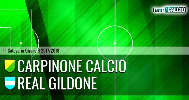 Carpinone Calcio - Real Gildone