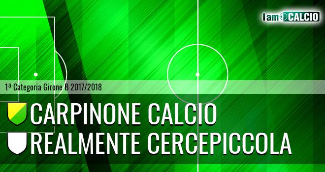 Carpinone Calcio - Realmente Cercepiccola