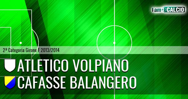 Atletico Volpiano - Cafasse Balangero