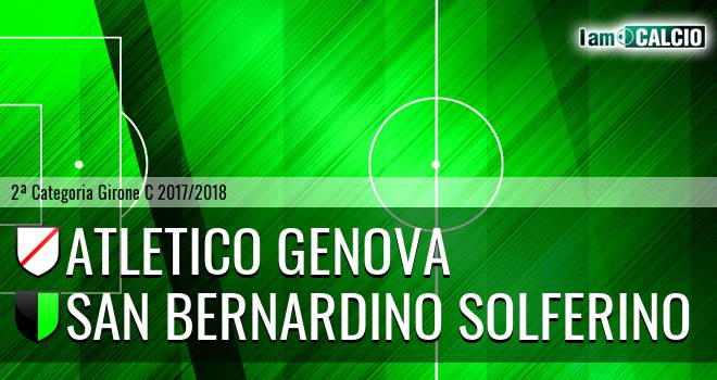 Atletico Genova - San Bernardino Solferino