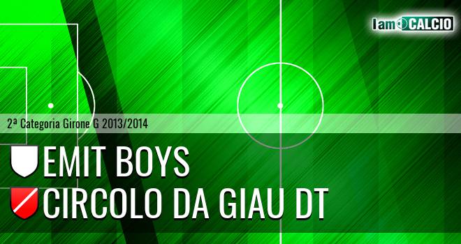 Emit Boys - Circolo Da Giau DT