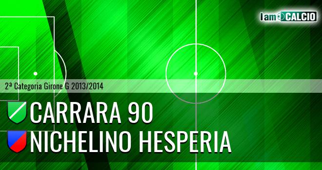 Carrara 90 - Nichelino Hesperia