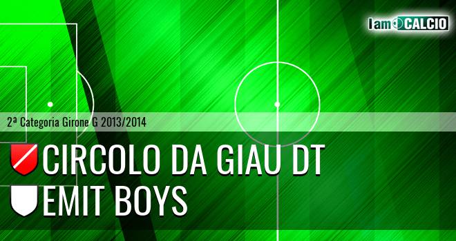 Circolo Da Giau DT - Emit Boys