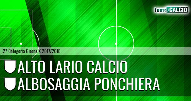 Alto Lario Calcio - Albosaggia Ponchiera