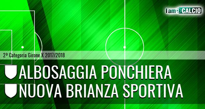 Albosaggia Ponchiera - Nuova Brianza Sportiva