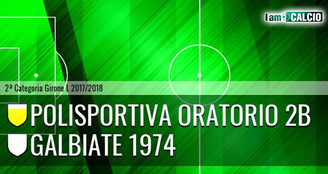 Polisportiva Oratorio 2B - Galbiate 1974