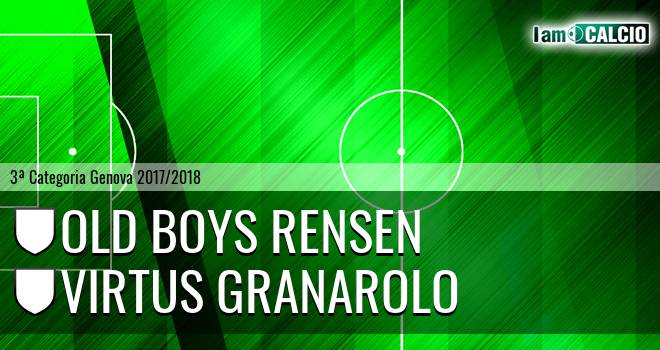 Old Boys Rensen - Virtus Granarolo