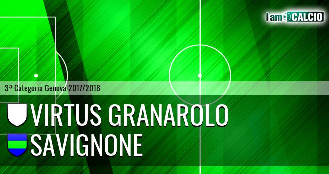 Virtus Granarolo - Savignone