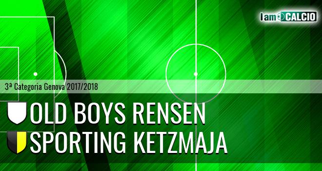 Old Boys Rensen - Sporting Ketzmaja