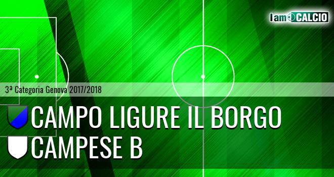 Campo Ligure Il Borgo - Campese B