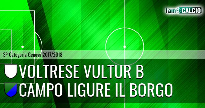 Voltrese Vultur B - Campo Ligure Il Borgo