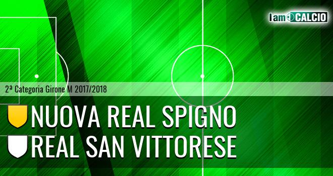 Nuova Real Spigno - Real San Vittorese