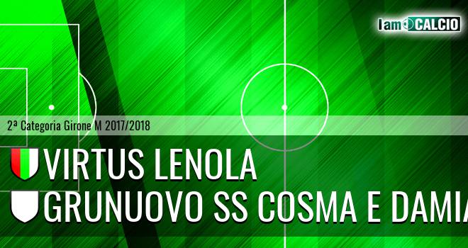 Virtus Lenola - Grunuovo SS Cosma e Damiano